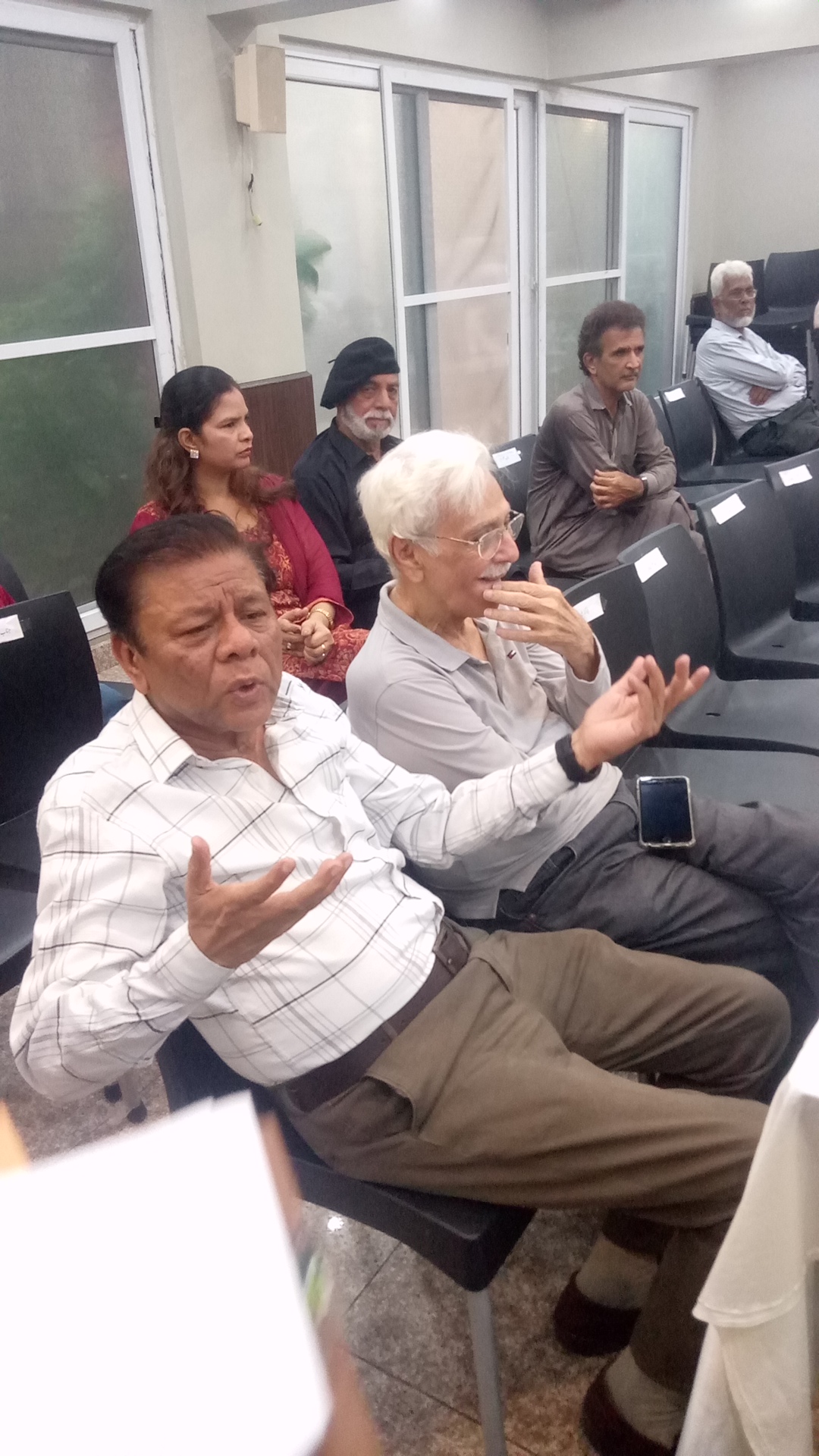 Election of the new cabinet of Pakistan Writers Guild Sindh, January 29, 2025, at the Arts Council of Pakistan, Karachi.