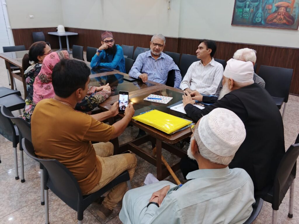 Pakistan Writers Guild Sindh, newly elected Majlis e Aamla Meeting on 11th Agusut 2025 at Arts Council of Pakistan Karachi