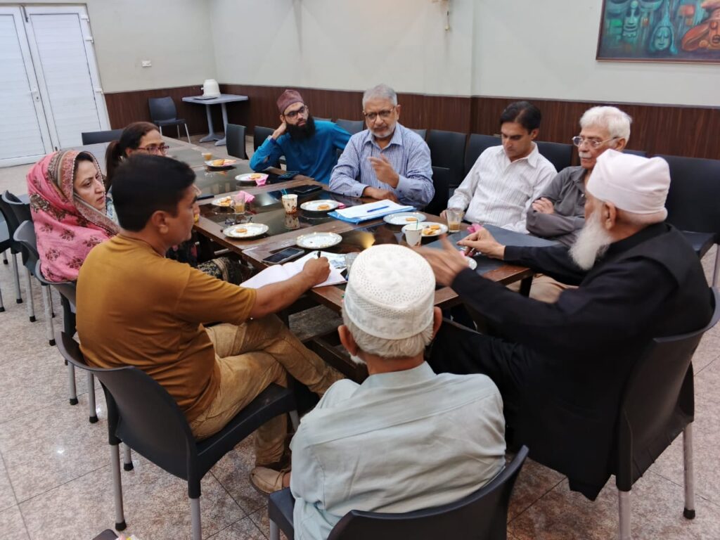 Pakistan Writers Guild Sindh, newly elected Majlis e Aamla Meeting on 11th Agusut 2025 at Arts Council of Pakistan Karachi