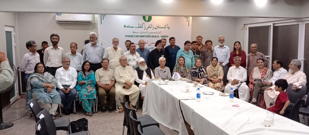 Election of the new cabinet of Pakistan Writers Guild Sindh, January 29, 2025, at the Arts Council of Pakistan, Karachi.